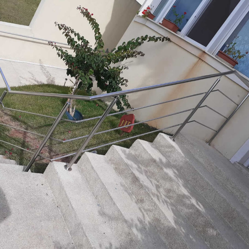 Corrimão em aço inox